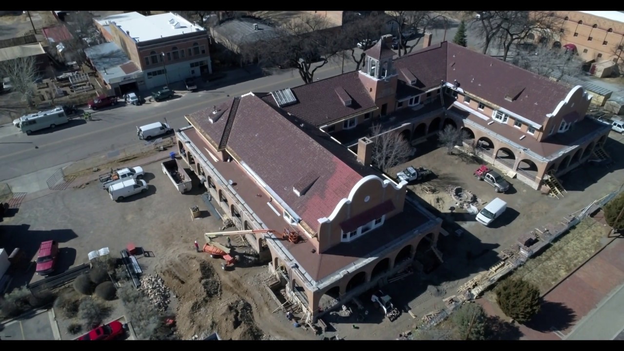 The Castaneda Hotel in Las Vegas, NM Renovation 3-6-18