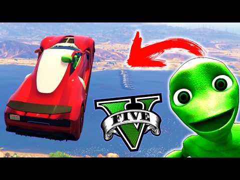 DESAFIO nas MEGA RAMPAS com CARROS de ZUMBI, MOTOS E CAMINHÕES no GTA 5 ! Dame tu Cosita