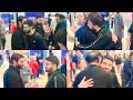 Ali shanawar  ali jee  meet their father  nadeem sarwar at airport in uk