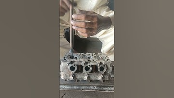 Engine Head Valve Grinding Manually 💥🦾 #shorts #grinding #engine @cylinderhead11
