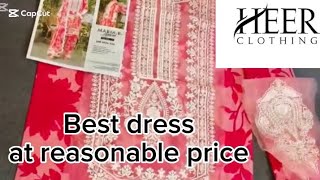 Beautiful printed dress at reasonable price | Heer collection | 20 May 2025....