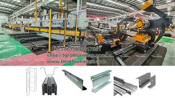 line for the production of profiles C, Z, U Omega Sigma | Production line C Z U Omega Sigma profile