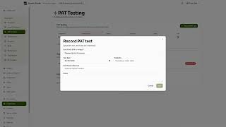 How to record PAT testing | Scout Suite