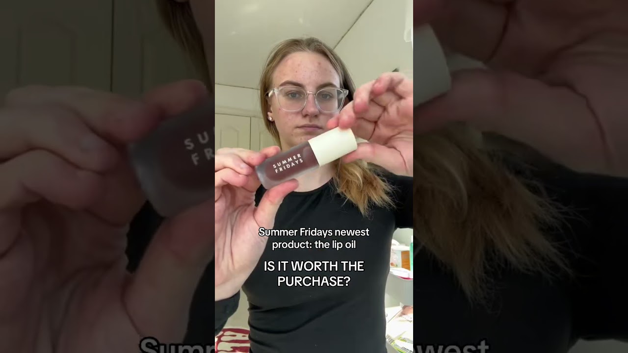 Summer Fridays' Newest Lip Oil | 