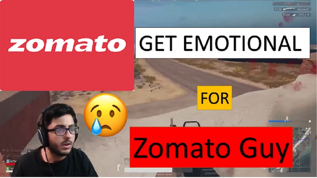 CARRYMINATI GET EMOTIONAL FOR ZAMOTO GUY | carryislive highlight
