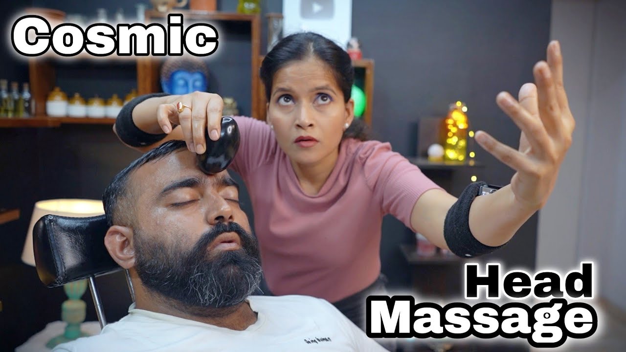 How To Do Head Massage With PressurePoint💈Easy Way Instructions💈Cosmic