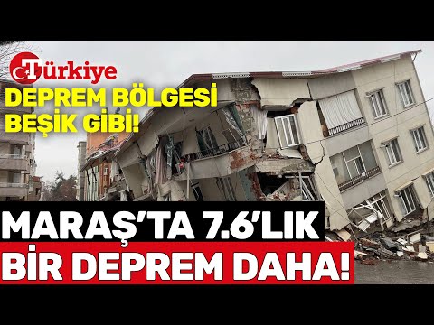 Deprem Bölgesi Beşik Gibi! Kahramanmaraş'ta 7.6 Büyüklüğünde Bir Deprem Daha! - Türkiye Gazetesi