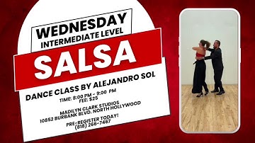Intermediate Salsa Class by Alejandro Sol