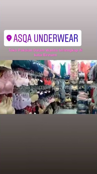 Toko Pakaian Dalam Wanita Viral🔥🔥🔥🔥