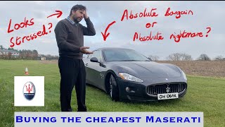 What have I done? I bought the cheapest Cat S Maserati... Part 1, yes it’s not easy…