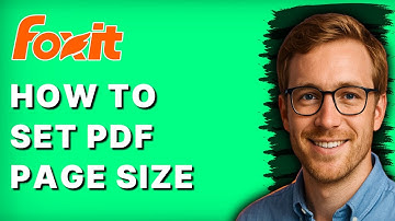 How to Set PDF Page Size in Foxit [2025 Guide]
