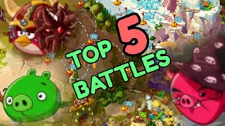 Top 5 Battles In Angry Birds Epic