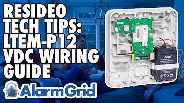 Resideo LTEM-P Series:   Tech Tip 13 12 VDC Wiring Guide