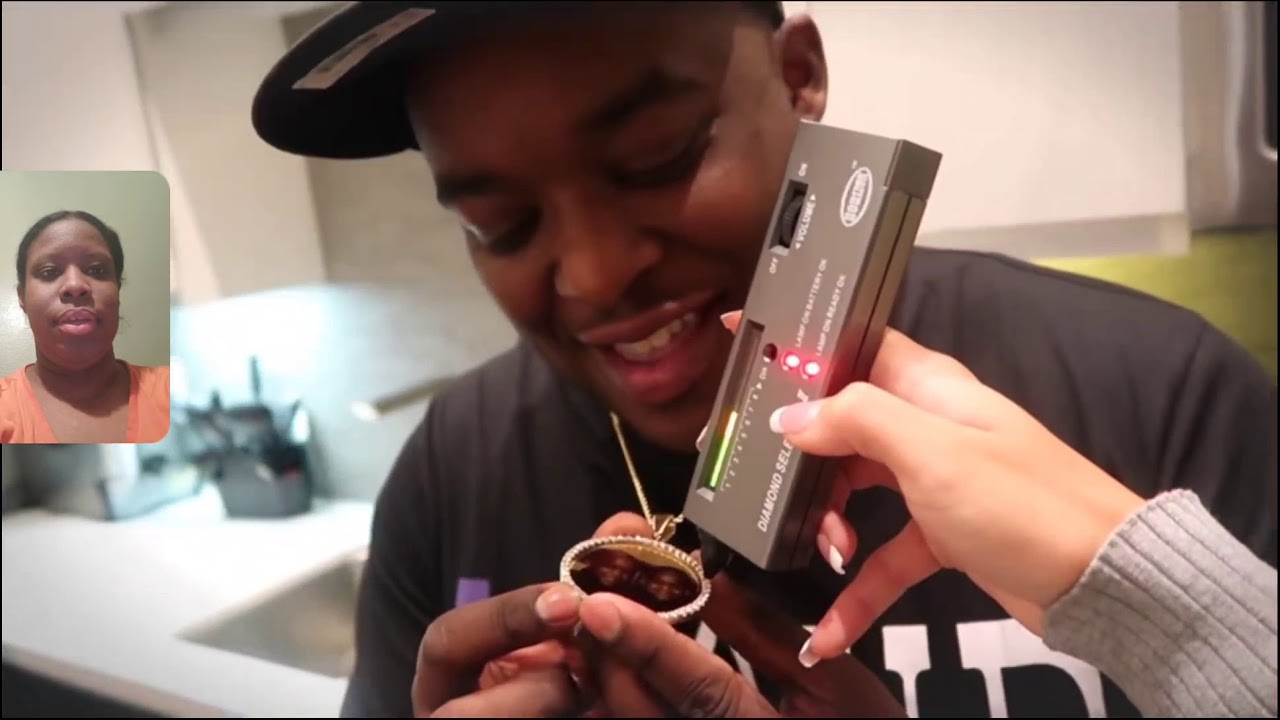 Testing strangers diamonds!! Vlogmas Day 22 reaction YouTube