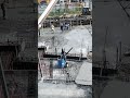 Cleaning of concrete bar level. #construction #shorts