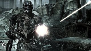 Terminator (4K) T-600 \& Kyle Reese - Terminator Salvation