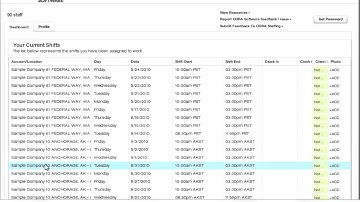 Checking Your Schedule
