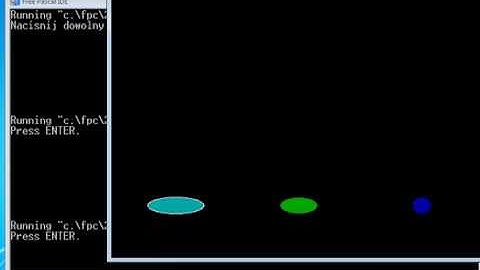 Hanoi towers implementation in Free Pascal with graphics
