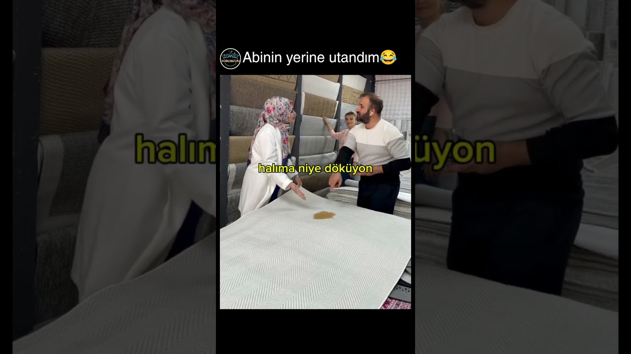 abi 5 halıyı düşünüyor @nilsu_halievi_luleburgaz😂