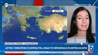 Αίθριος σήμερα ο καιρός: Σταδιακή εξασθένηση βοριάδων, μικρή άνοδος της θερμοκρασίας