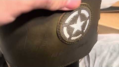 134th Infantry Regiment Tribute Boot