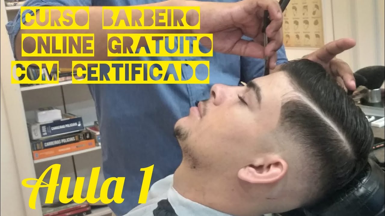 Curso de barbeiro gratuito com certificado- Aula1 - YouTube