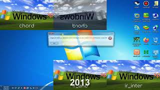 Windows 7 has a Sparta Time Traveling Remix (ft. Windows XP and Xbox 360)