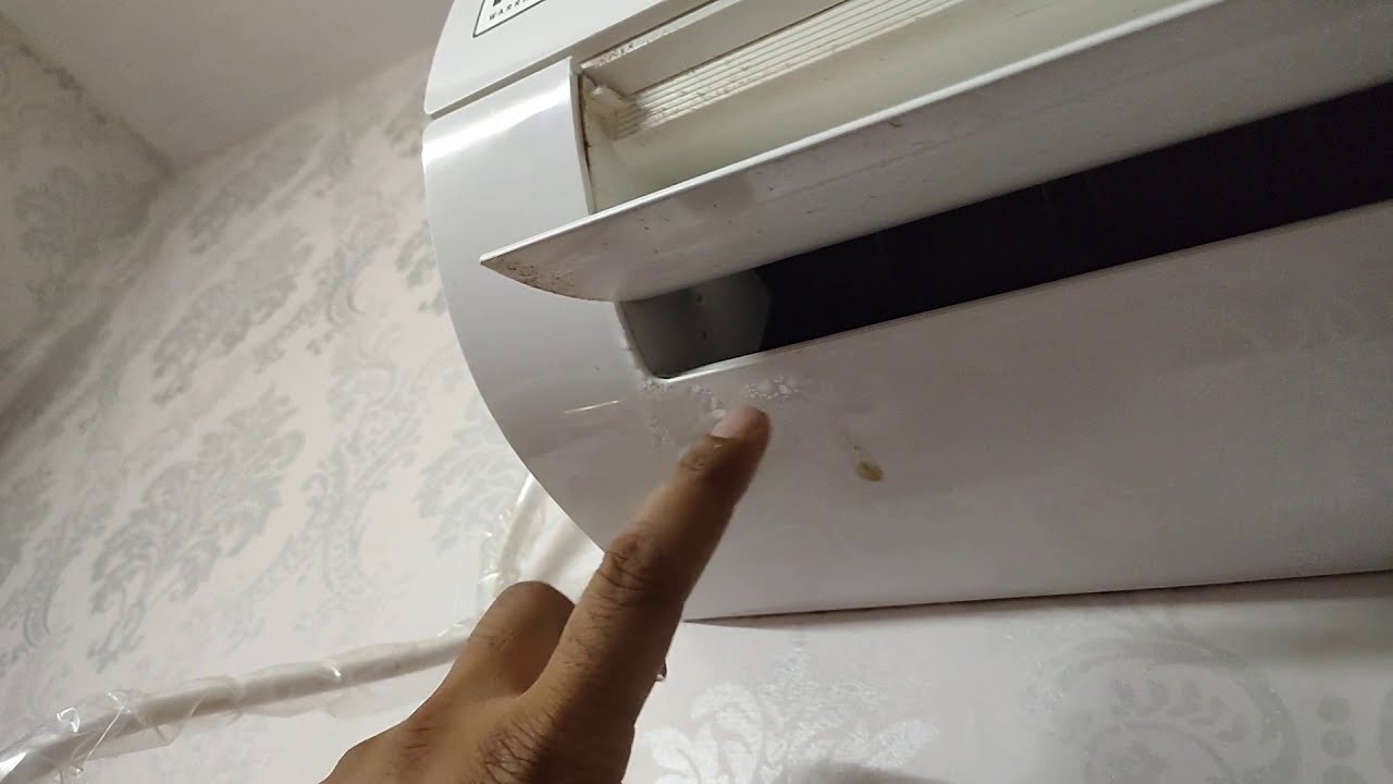 LG dual inverter ac indoor unit moisture forming issue ! lg dual