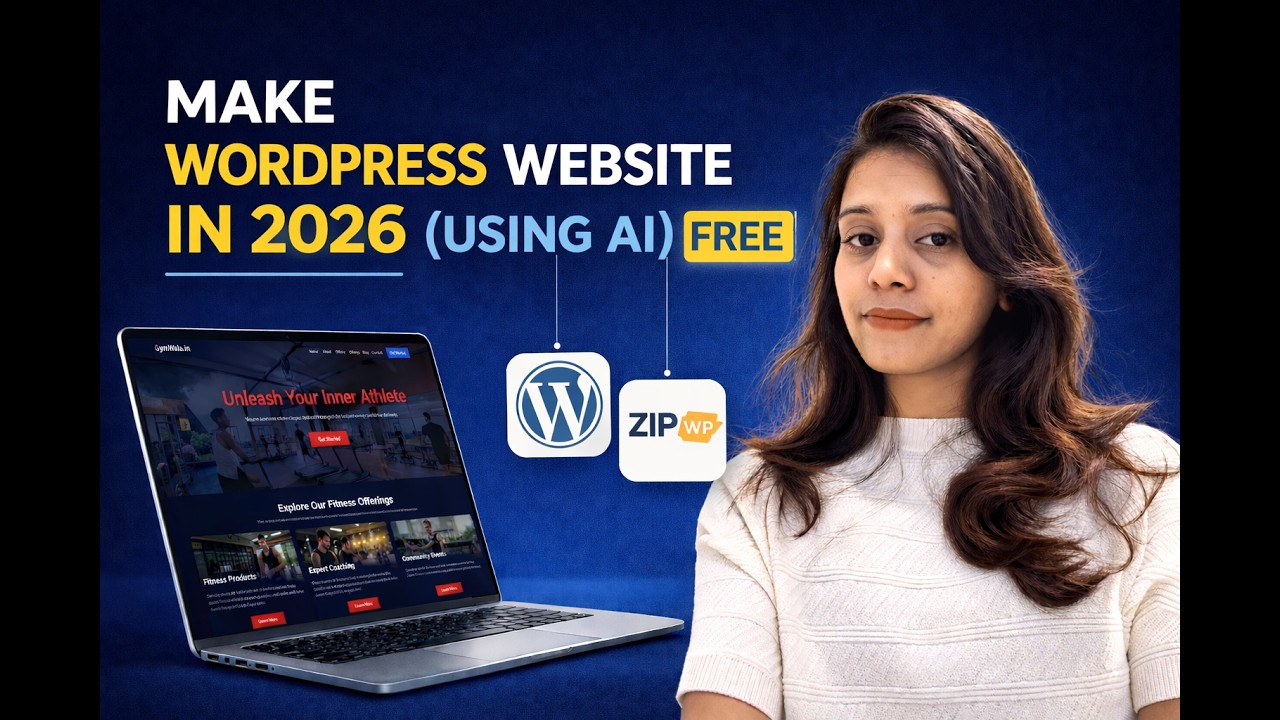 How to create WordPress website for FREE with AI in 2026? - YouTube
