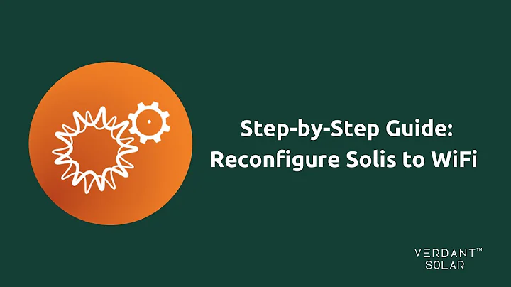 Step-by-Step Guide: Reconfiguring Solis to WiFi Using the SolisCloud APP 📱🌞