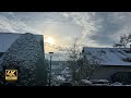 Magical SNOW Walk - 4K Virtual Winter Walking Tour | WÜRZBURG GERMANY 🇩🇪