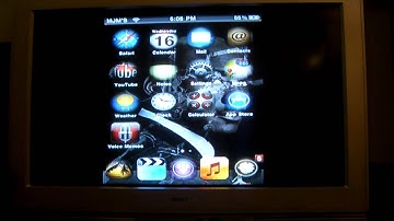 How to Display Your iPhone & Ipod Touch On a TV - TVout2