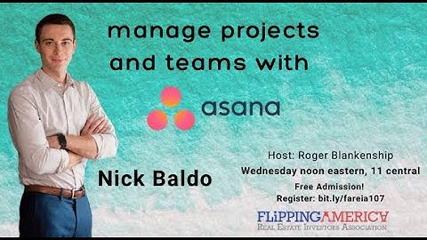 Manage Projects and Teams with Asana