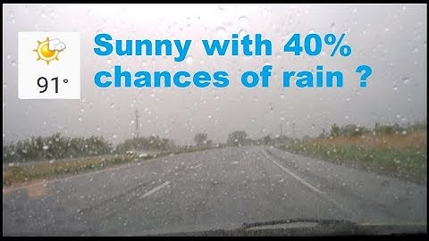 When weather forecast goes Wrong