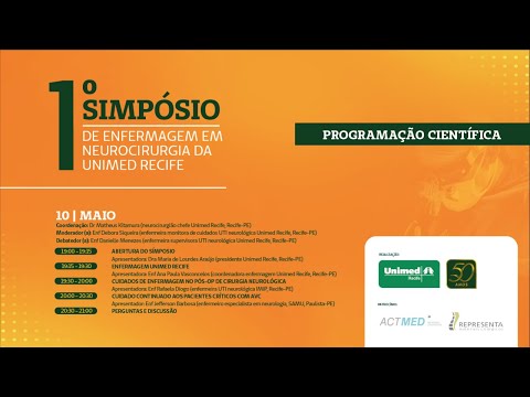 10/05 - I SIMPÓSIO DE ENFERMÁGEM EM NEUROCIRURGIA DA UNIMED RECIFE