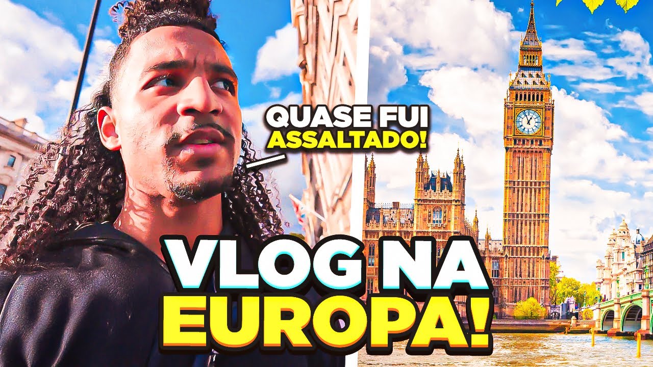 FUI PARA NA EUROPA E ISSO ACONTECEU... - TET VLOGS #2