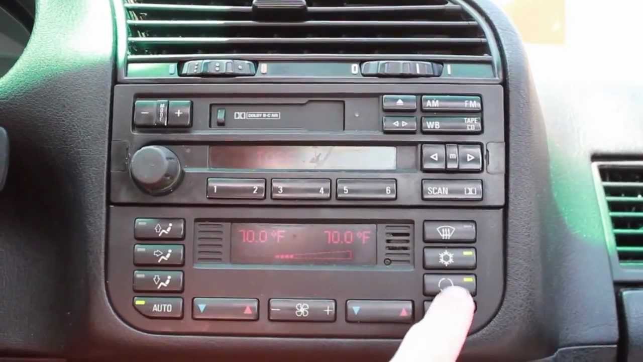 1997 Bmw ac control unit #2