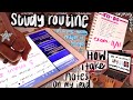 ✰MY STUDY ROUTINE + HOW I TAKE NOTES ON MY iPAD! ✰ study with me for an exam :)  *pre-nursing major*