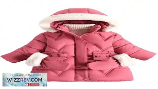 Shein Young Girl Childrens Jacket For Girls Mid Length Thermal Lined Thick Stylish Review