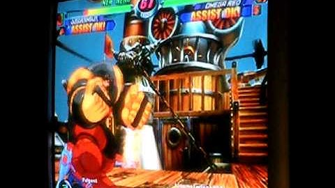 Marvel vs Capcom 2 Online Match Juggernaut, SonSon, Ruby Heart