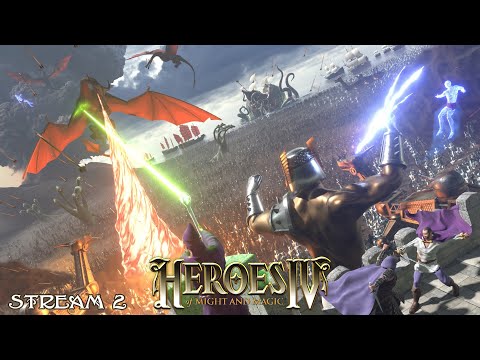 Heroes of Might and Magic IV | Стрим №2 | Полное прохождение | Heroes 4 | Герои 4