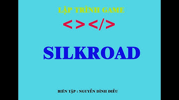 14 Nội dung cơ bản của developer silkroad