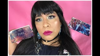 RESEÑA  DE LAS PALETAS METAL Y FIRE DE NYX COSMETICS