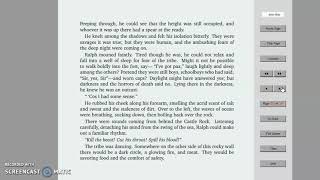 LOTF Ch 12 Part 1
