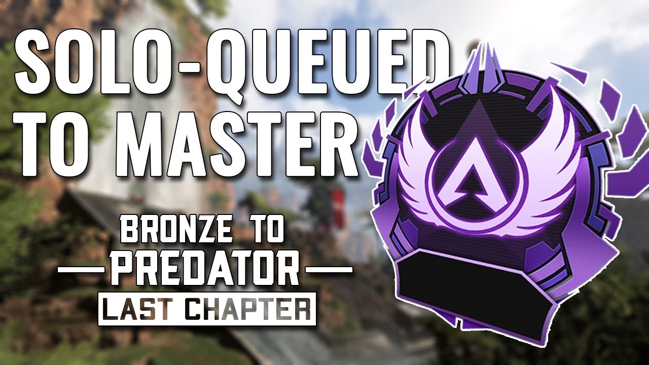 SOLO-QUEUED TO MASTER | Apex Legends Ranked - YouTube