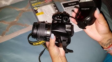 Targus electronic flash * Nikon D3300 *