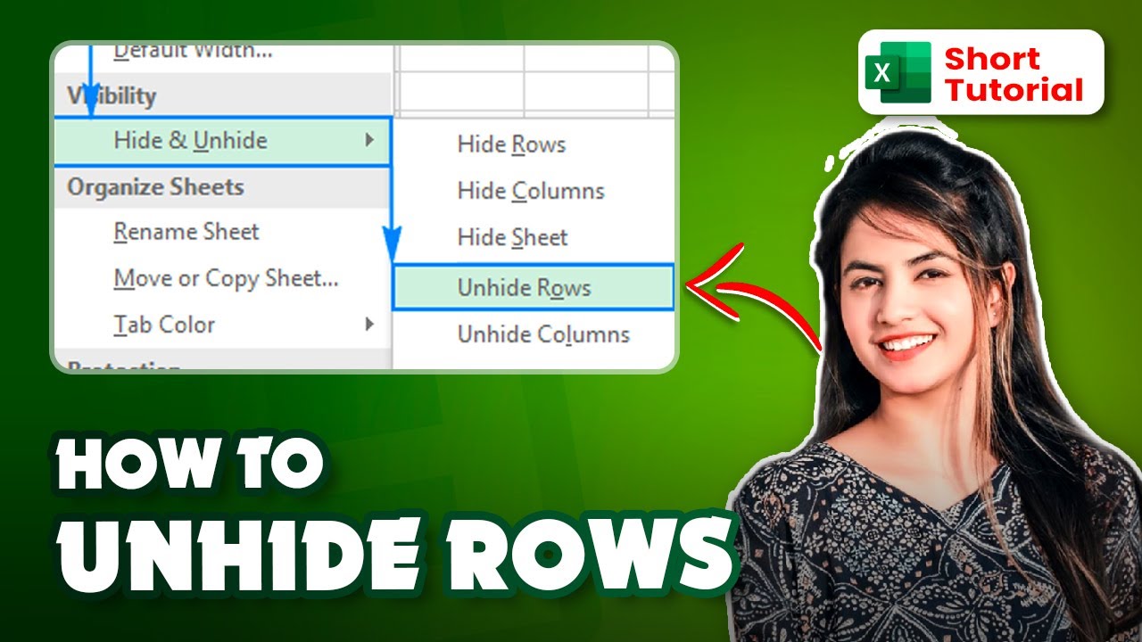 How to Unhide Rows in Microsoft Excel 2024 (Guideline) - YouTube