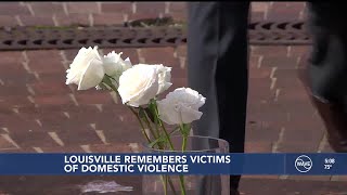 ‘You can’t explain the pain’: Louisville remembers victims of domestic violence