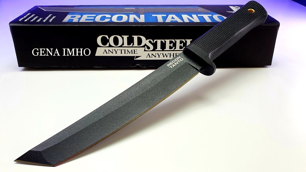 НОЖ САМУРАЯ RECON TANTO - моя новая КАТАНА! 💥Реальный отзыв о COLD STEEL