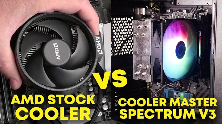 AMD原廠風扇vs Cooler Master 212 Spectrum V3